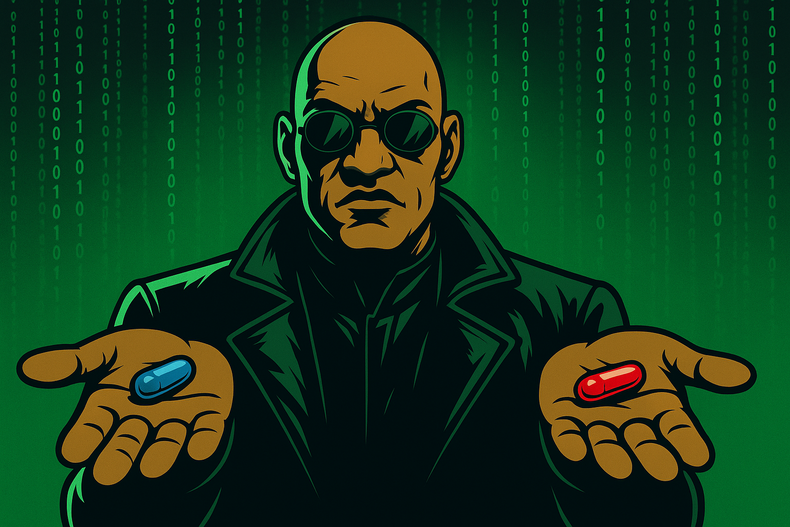 Why oh why, didn’t you choose the blue pill?